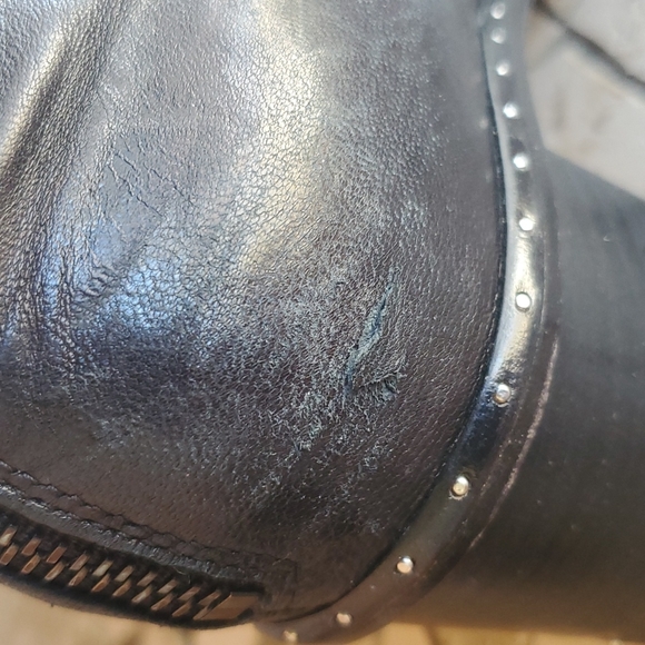 Rag and Bone Studded Chunky Heel Bootie 8 - Picture 4 of 9